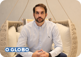 imagem da capa de uma publicação no jornal O Globo sobre a WeCambio